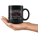 I have survived a critical hit rpg DND d20 d2 miss dice coffee cup mug - Luxurious Inspirations