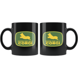 Nothing Runs Like A Corgi Mug - Funny Dog Owner Lover Farming Spoof Parody Coffee Cup - Luxurious Inspirations