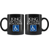 King Of The Six Kingdoms Bran Mug - Funny Handicap Handicapped Wheelchair GOT Fan Coffee Cup - Luxurious Inspirations
