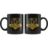 I Work The Night Shift I Am Batnurse Coffee Cup Mug - Luxurious Inspirations