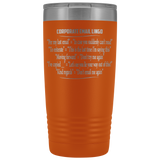 Corporate Email Lingo Funny Work Employee E-Mail CLEAN Offensive Coffee Cup Mug 20 Ounce Tumbler - Luxurious Inspirations