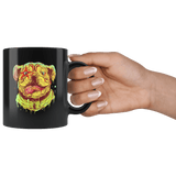 Pit bull Art Painting Lover Mug - Retro Style California Dog Pet Owner Coffee Cup - Luxurious Inspirations