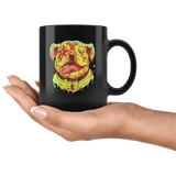 Pit bull Art Painting Lover Mug - Retro Style California Dog Pet Owner Coffee Cup - Luxurious Inspirations