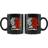 Pro Gun All Faster than Calling 911 Mug - Funny Self Defense Second Amendment Coffee Cup - Luxurious Inspirations