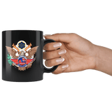 Proudly Made in The USA Mug - America American Patriotic Veteran Army Navy Airforce Support Proud Coffee Cup - Luxurious Inspirations