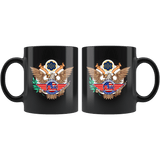 Proudly Made in The USA Mug - America American Patriotic Veteran Army Navy Airforce Support Proud Coffee Cup - Luxurious Inspirations