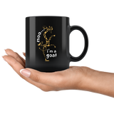 Moo I'm a goat giraffes animals jokes disguise coffee cup mug - Luxurious Inspirations