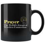 Prayer The World's Greatest Wireless Connection Coffee Cup Mug - Luxurious Inspirations