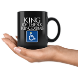 King Of The Six Kingdoms Bran Mug - Funny Handicap Handicapped Wheelchair GOT Fan Coffee Cup - Luxurious Inspirations