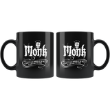 Monk I'm going to kick everyone in the face at least once per round rpg DND d20 d2 critical hit miss dice gamers players coffee cup mug - Luxurious Inspirations