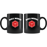 Roll Model Mug - Funny DND D20 Critical Hit RPG Roleplaying Dice Coffee Cup - Luxurious Inspirations