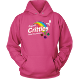 Crittles Taste The Painbow Hoodie - Funny DND Parody Fan Design - Binge Prints