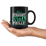 Straight Outta Philly Mug - Funny Underdogs Gonna Eat Fly Eagles Fly Coffee Cup - Luxurious Inspirations