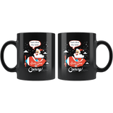 Santa Is Coming Mug - That's What She Said Funny Santa Claus Christmas Offensive Coffee Cup - Luxurious Inspirations