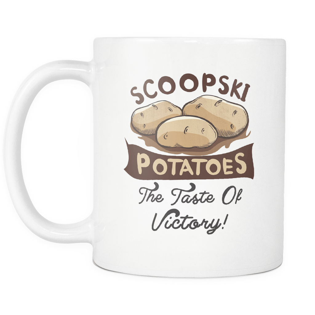 Scoopski Potatoes Mug Funny Jokers Coffee Cup Binge Prints