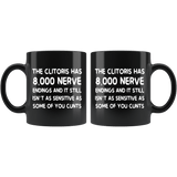 Still Not As Sensitive As You Cunts Funny Adult Offensive Mug - Black 11 Ounce Coffee Cup - Luxurious Inspirations