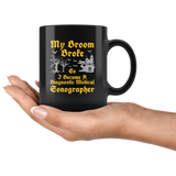 My Broom Broke So I Became A Diagnostic Medical Sonographer Ghost Witch Halloween Costumes Children Candy Trick or Treat Makeup Mug Coffee Cup - Luxurious Inspirations