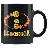 The Incredirolls DND Parody Mug - Luxurious Inspirations