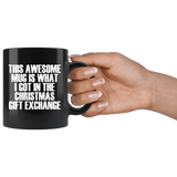 This Awesome Mug Gift Exchange - Funny Prank White Elephant Christmas Gag Joke Present Coffee Cup - Luxurious Inspirations