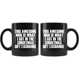 This Awesome Mug Gift Exchange - Funny Prank White Elephant Christmas Gag Joke Present Coffee Cup - Luxurious Inspirations