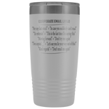 Corporate Email Lingo Funny Work Employee E-Mail CLEAN Offensive Coffee Cup Mug 20 Ounce Tumbler - Luxurious Inspirations
