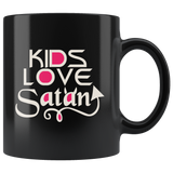 Kids Love Satan Coffee Cup Mug - Luxurious Inspirations