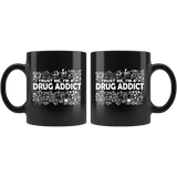 Trust Me I'm A Drug Addict Mug - Funny 420 Drugs Weed Cocaine Coffee Cup - Luxurious Inspirations