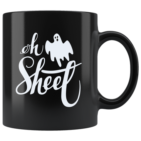 Oh Sheet Happy Halloween Witches Ghost Costumes Children Candy Trick or Treat Makeup Mug Coffee Cup - Luxurious Inspirations