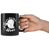 I'm Just Here For The Boos Ghost Witch Halloween Costumes Children Candy Trick or Treat Makeup Mug Coffee Cup - Luxurious Inspirations