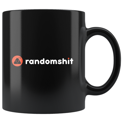 Random Shit Funny Coffee Cup Mug - Luxurious Inspirations