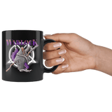 Warlock Dice D8 DND Mug - Critical Rage D&D RPG Coffee Cup - Luxurious Inspirations