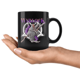 Warlock Dice D8 DND Mug - Critical Rage D&D RPG Coffee Cup - Luxurious Inspirations