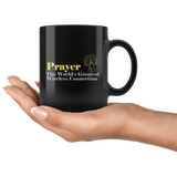 Prayer The World's Greatest Wireless Connection Coffee Cup Mug - Luxurious Inspirations