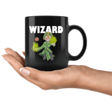 Wizard Cat Black Mug - Funny Class DND D&D Dungeons And Dragons Coffee Cup - Luxurious Inspirations
