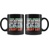I have endured I have been broken I have known hardship I have lost myself but here I stand still moving forward growing stronger every day goals motivation inspiration coffee cup mug - Luxurious Inspirations