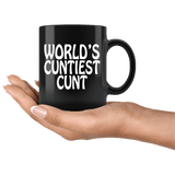 World's Cuntiest Cunt Mug - Funny Cuntasaurus Offensive Vulgar Rude Gag Gift Coffee Cup - Luxurious Inspirations