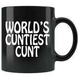 World's Cuntiest Cunt Mug - Funny Cuntasaurus Offensive Vulgar Rude Gag Gift Coffee Cup - Luxurious Inspirations