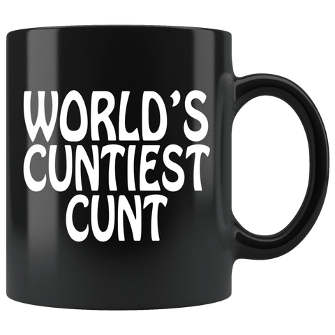 World's Cuntiest Cunt Mug - Funny Cuntasaurus Offensive Vulgar Rude Gag Gift Coffee Cup - Luxurious Inspirations