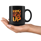 Who turned the heat up hot flashes women summer flames fire coffee cup mug - Luxurious Inspirations
