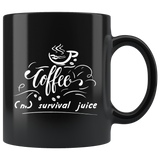 Coffee n. survival juice caffeine wake up coffee cup mug - Luxurious Inspirations