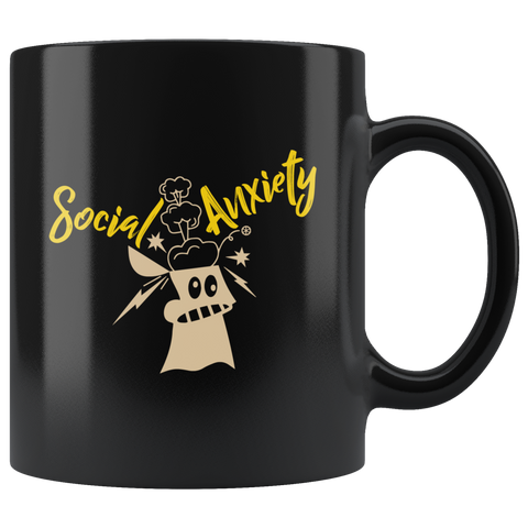 Social anxiety mental health depression loneliness anti coffee cup mug - Luxurious Inspirations