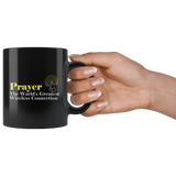 Prayer The World's Greatest Wireless Connection Coffee Cup Mug - Luxurious Inspirations