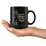 A Whole Llama Learning Going On Coffee Cup Mug - Luxurious Inspirations
