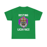 Resting Lich Face High Quality Tee