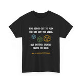 Copy of Canada You Reach Out to Push The Orc He is Uncomfortable High Quality Tee