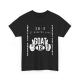 28-3 Greatest Comeback GOAT High Quality Tee