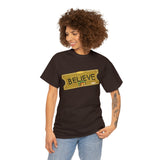 Believe Express Ticket for Santa NO YEAR High Quality Tee