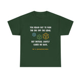 Copy of Canada You Reach Out to Push The Orc He is Uncomfortable High Quality Tee