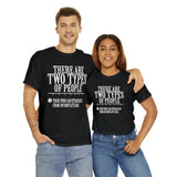 There are Two Types of People Those who can Extrapolate from Incomplete Data High Quality Tee