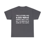 Clitoris Still Not As Sensitive As You Cunts